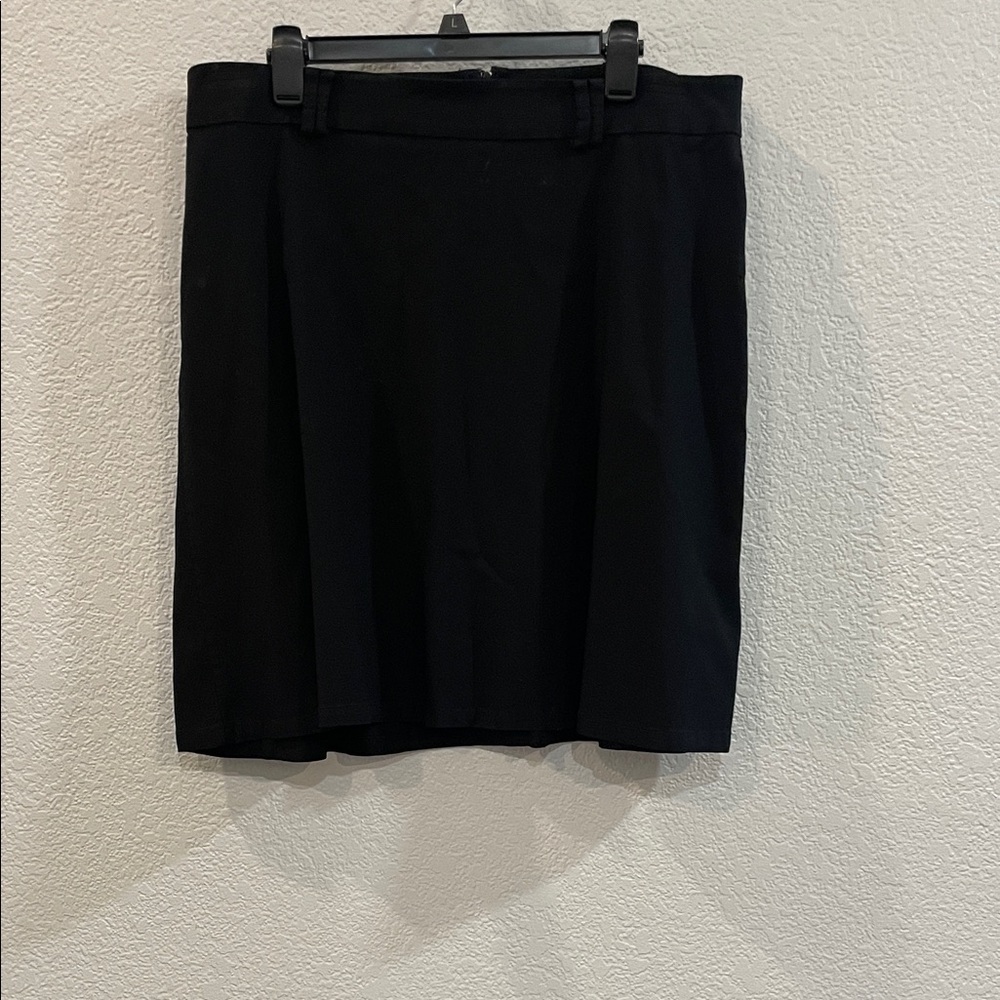 Torrid Black A Line Career Skirt with Belt Loops Size 16
